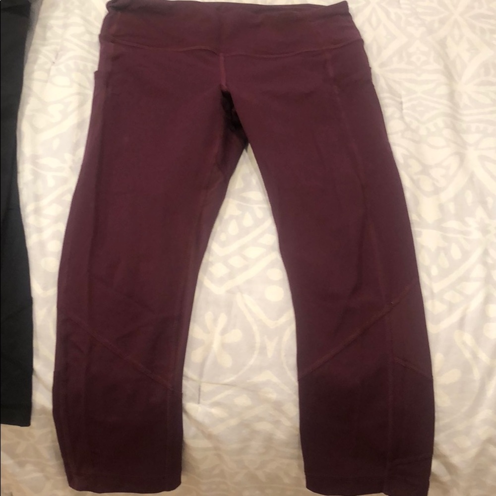 LULULEMON burgundy pants